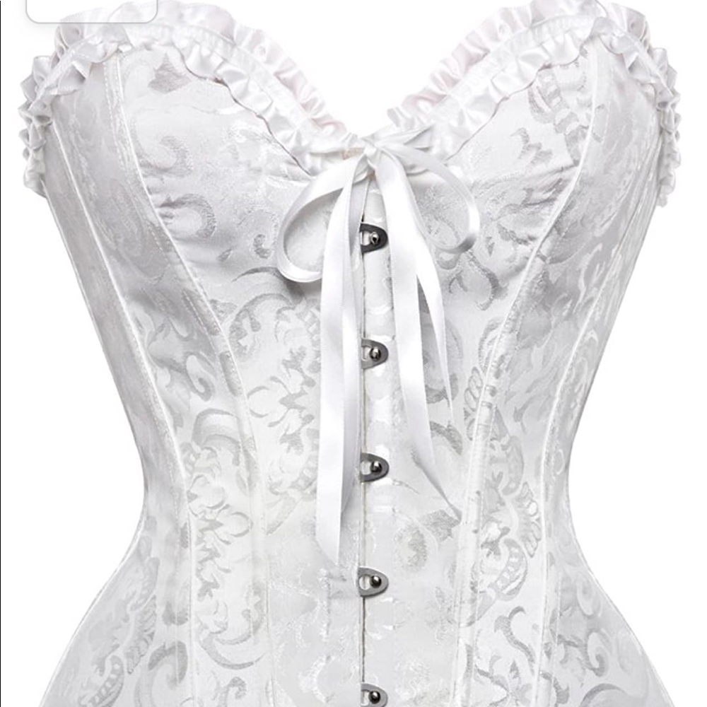 White Corset Top